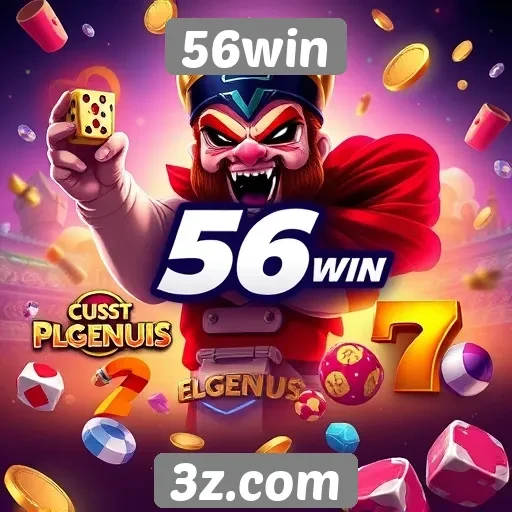 Variedade de jogos disponíveis na plataforma 56win